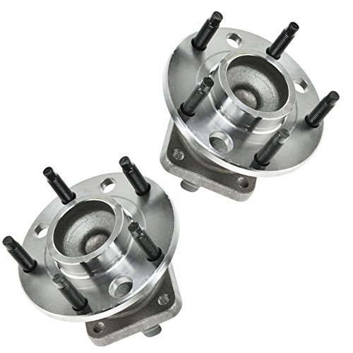 Image of TRQ 2 Piece Front Wheel Bearing & Hub Assembly Set Compatible with 2001-2004 Avanti II 1993-2002 Chevrolet Camaro 1997-1998 S10 Pontiac Firebird