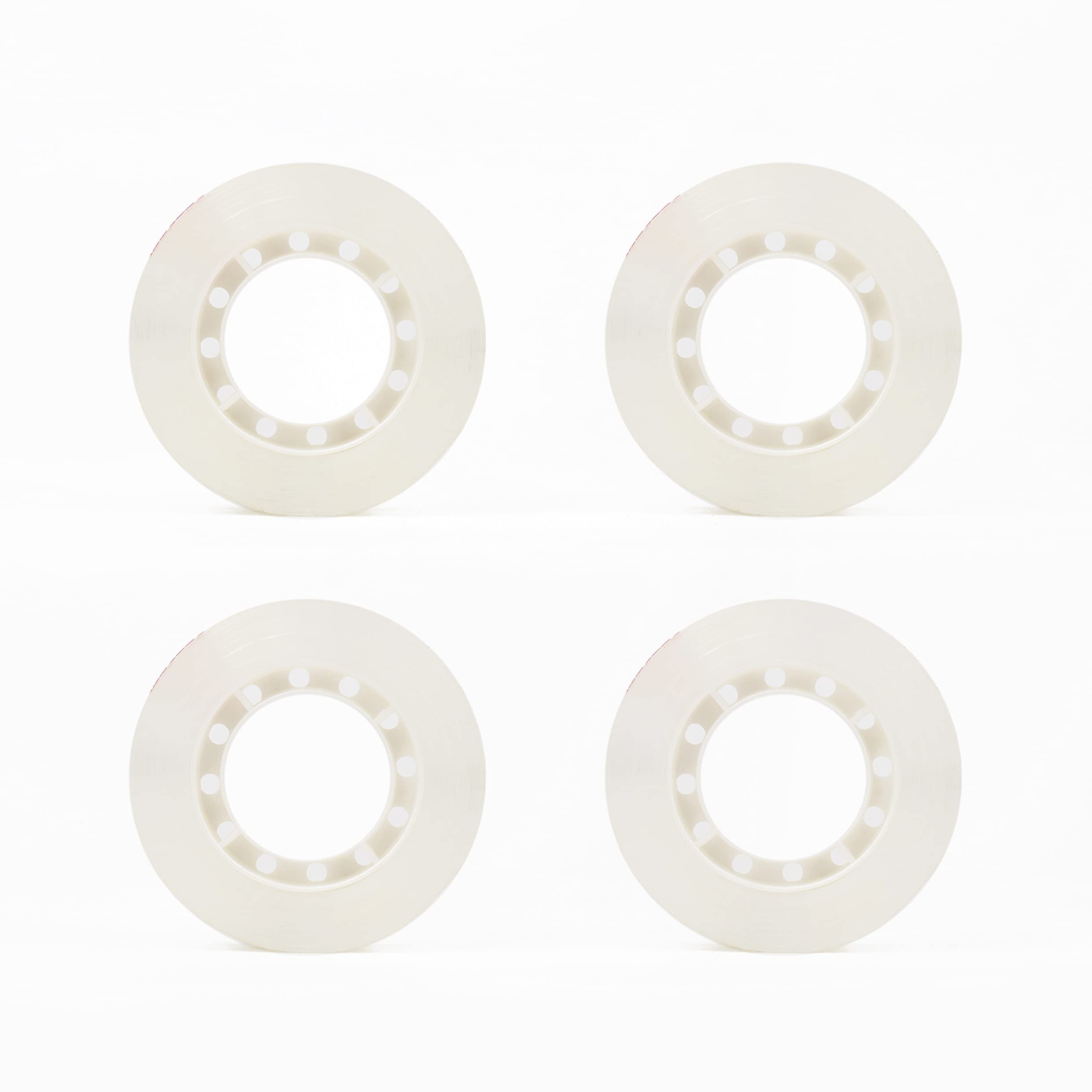 Robuster Tischabroller mit Klebeband - 33/66 - Klebebandabroller Abroller mit Rolle Klebebandspender Transparent Robust Tape für zu Hause (Klebeband 33 m x12 mm 40 St.)
