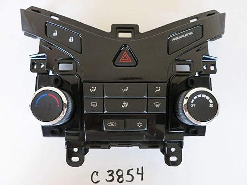 13Chevy Cruze Orlando unidad de temperatura ac de control climático calentador OEM c3854