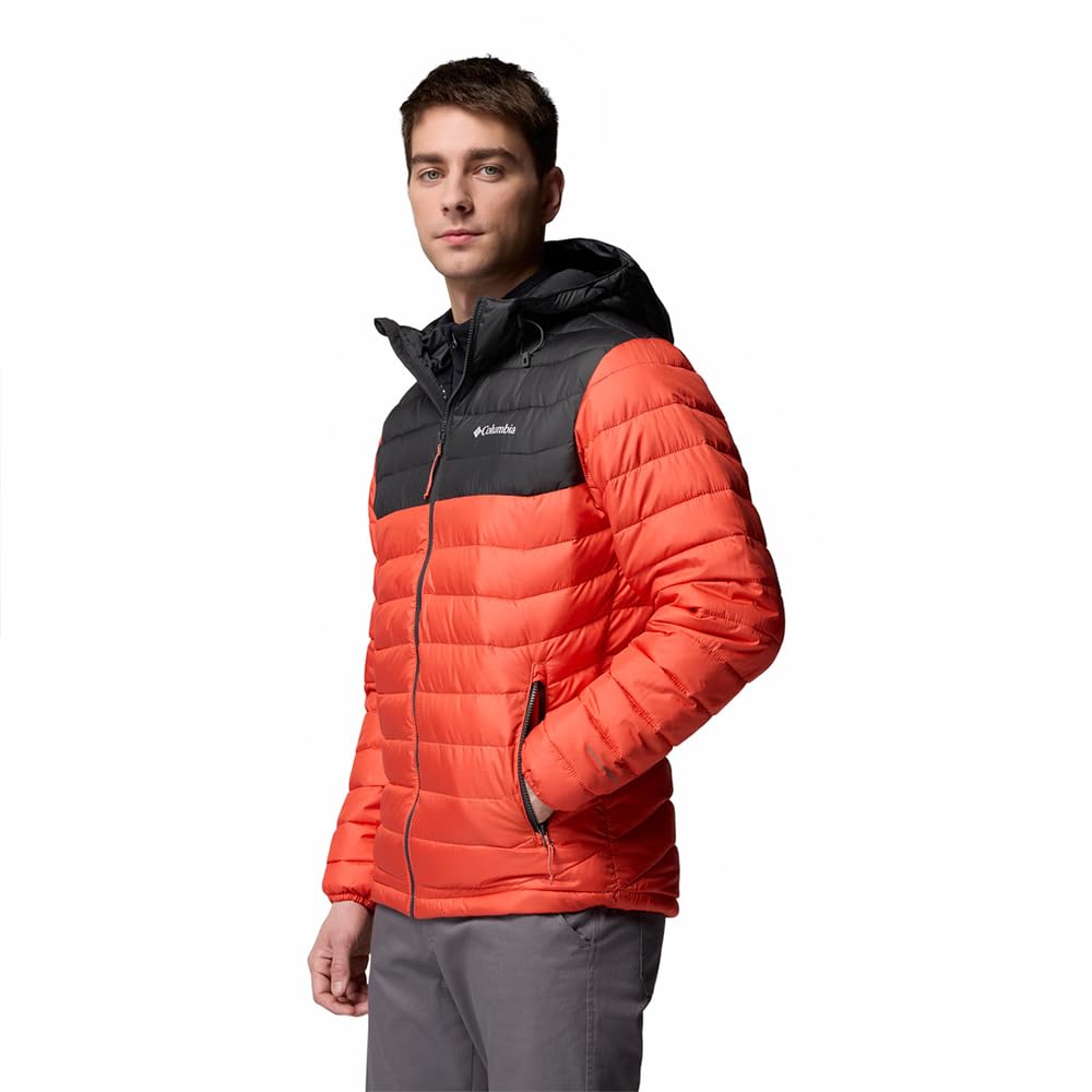 Columbia Powder Lite 2 - Chaqueta Con Capucha Chaqueta acolchada con capucha Hombre (Pack de 1)