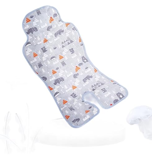 ベビーカー保冷シート ベビーカーシート 夏 ひんやり 汗取りパッド 熱中 対策 快適 涼しい 洗濯可能 ひんやりシート アイスまくら チャイルドシート 接触冷感 ベビーカーマット 立体構造 ベビーカー用