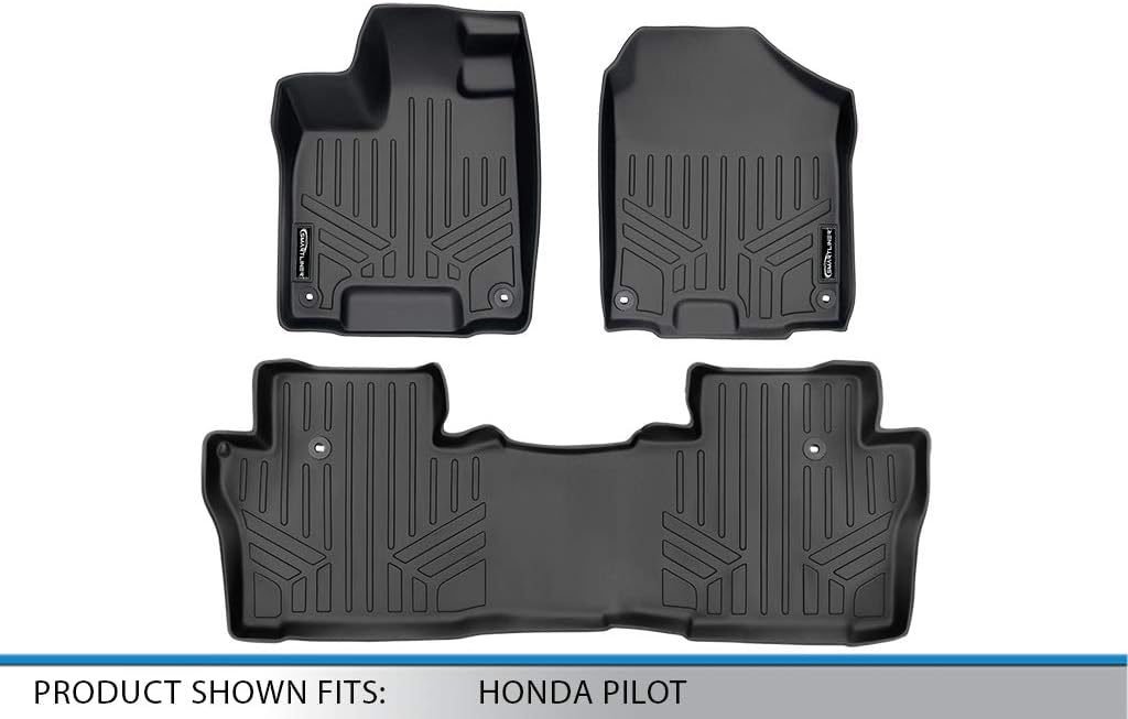 Black Friday Sale 2022 MAXLINER Floor Mats 2 Row Liner Set Black for 2016-2021 Honda Pilot Exclusive Discount 70% Price MAXLINER Floor Mats 2 Row Liner Set Black for 2016-2021 Honda Pilot
