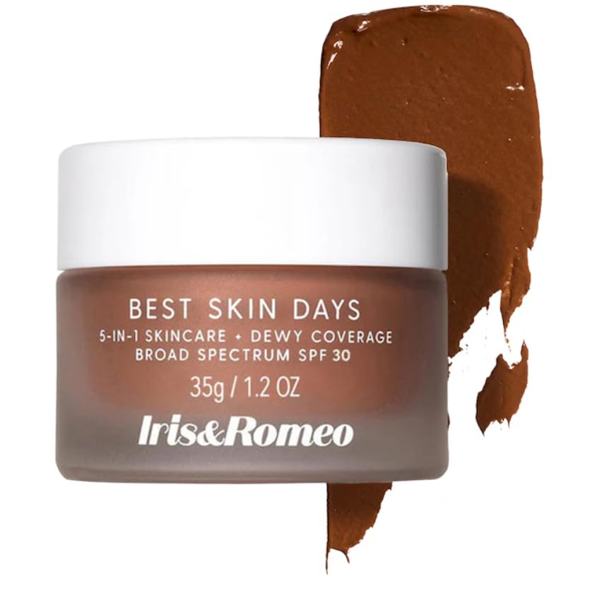 Iris Romeo Best Skin Days SPF30 Whipped Tinted Moisturizer with Vitamin C Hyaluronic Acid - Color 12