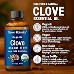 Organic Clove Essential Oil 30 ml - Pure, Natural, Undiluted for Toothache, Sore Muscles, Skin & Hair Care - Soothing Clove Bud Essential Oil - Nexon Botanics - Image 2