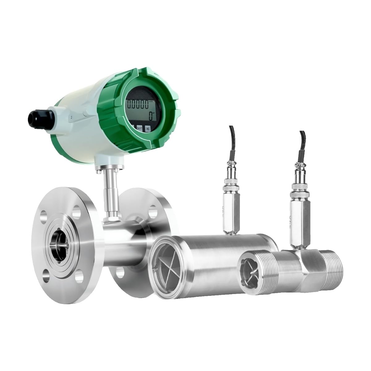 Débitmètre à eau et huile hydraulique DN4 DN6 DN10 capteur de débit - 2