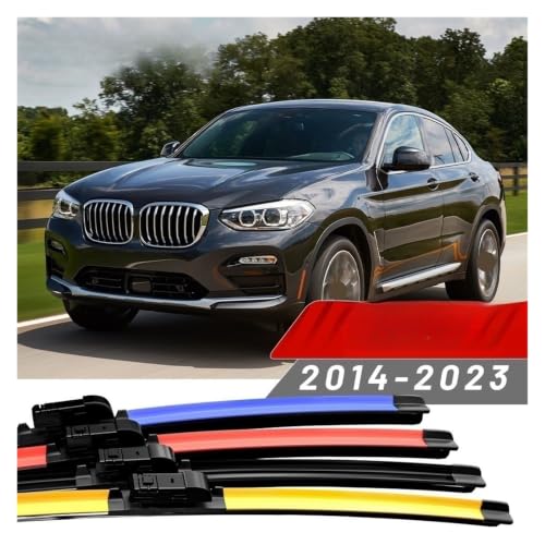 Limpiaparabrisas coche de alta precisión para parabrisas X4 G02 y X4M F98 2 piezas 2
