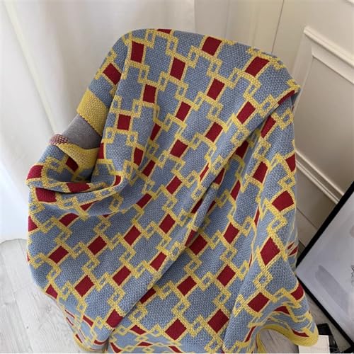 Manta pequeña para sofá de 100x150 cm ligera y lavable para coche u oficina 4