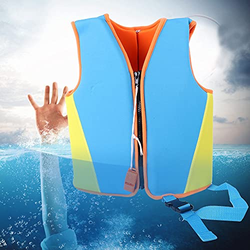 HERCHR Jaquetas de natação infantis, colete de natação infantil de neoprene, jaquetas de segurança p