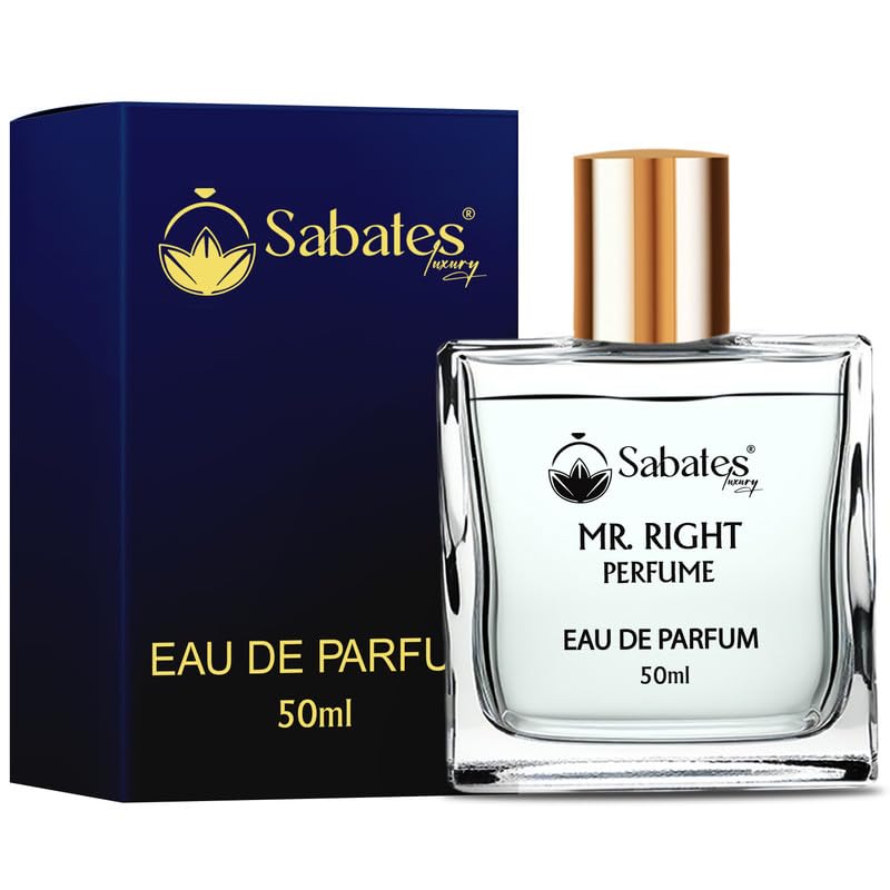 Sabates MR.Right Perfume for men long lasting smell | Eau De Toilette Body Spray For Men |Date night fragrance Body Spray for Men Perfume(50ml Mens Perfume)-picture-22