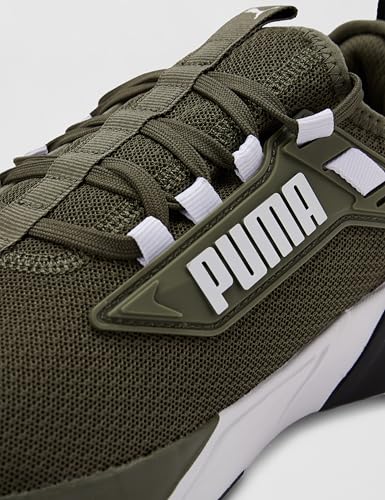 Image of PUMA , Unisex-Adult, Retaliate 3, Olive-Black, Running Shoe, 7UK, (31343304)