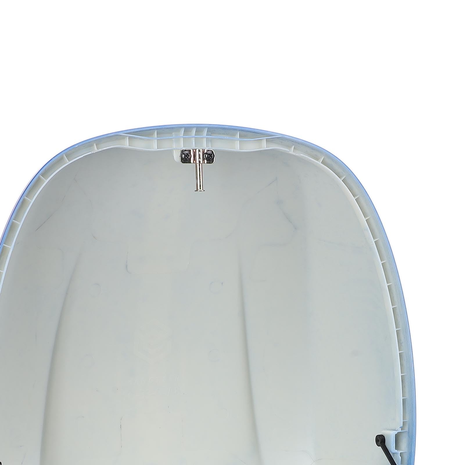 Top Case ABS Tail Box 33L Valise Arrière avec Plaque de Base Dossier de Verrouillage à Combinaison pour Motos Scooters Vélos électriques Déplacements Stockage de Voyage (Blue)