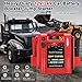 Car Battery Jump Starter - FlyAuto 2800/1400 Amp 12V 24V Heavy Duty Jump Box, Works with Truck Tractor Excavator Automotive Engine Starter Battery Charger Booster Jumper Box with USB/DC Power Unit