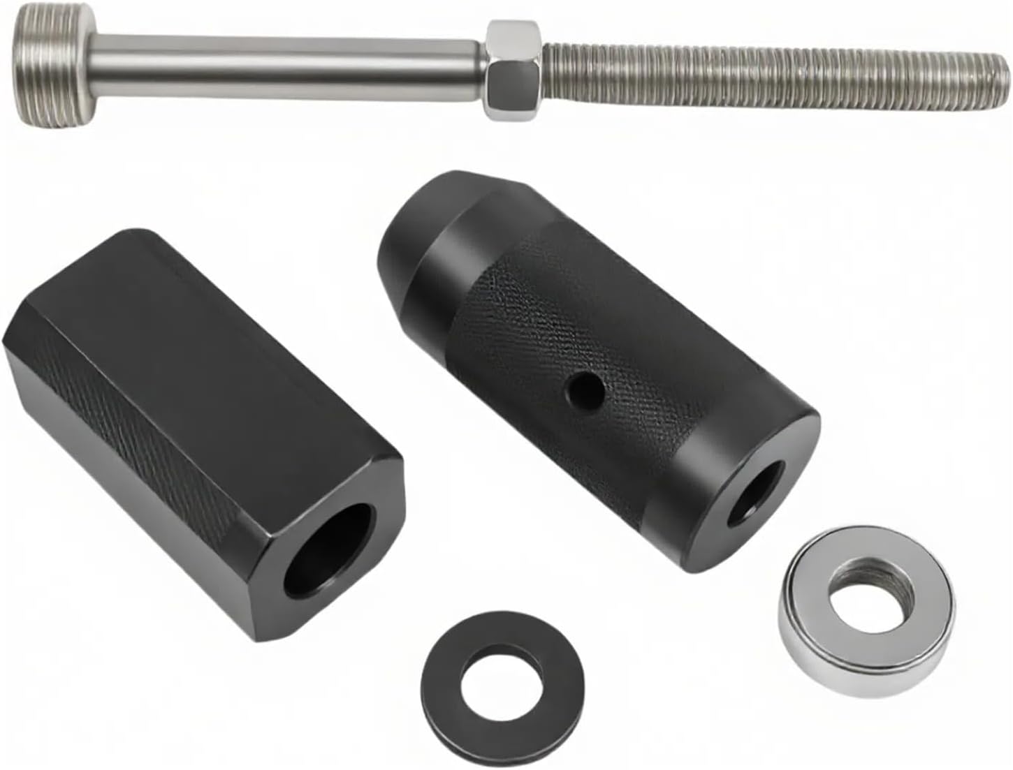 9U-6891 Injector Sleeve Cup Remover Installer Tool Set Compatible with Caterpillar 3406E C10 C12 C15 C-16 C-18 Engine Heavy Duty Steel 4K-0367 128-7889 9U-7258 5P-8247