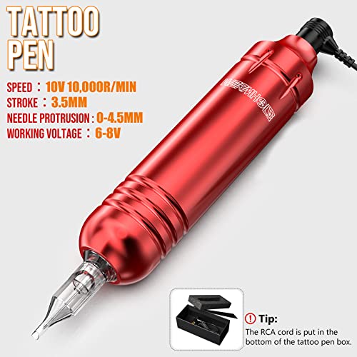 Wormhole Tattoo WTK012 Kit Tattoo Gun Kit Tattoo Machine Kit thumb #1