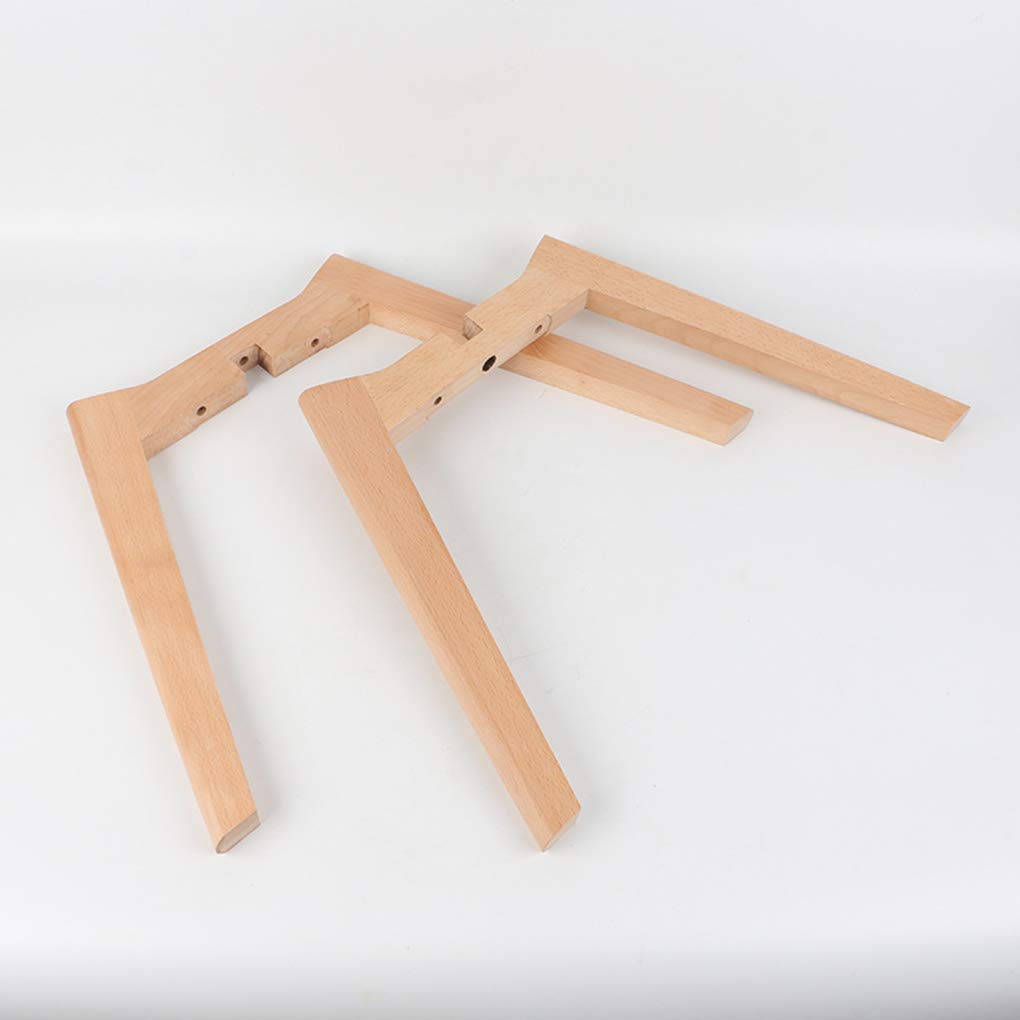 Gambe Mobili in Legno Massello - Piedini per Mobili, Dello Sgabello, in Faggio, del Supporto del Vaso di Fiori, Della Sedia