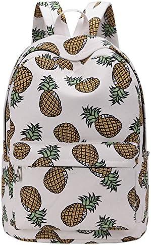 SIPEI Backpack for School Teenagers Girls Boys Bags Pineapple Printing Travel Mochila