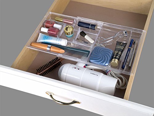 Dial Industries 2DX6FN Cosmetics Drawer Organizer, 11.25