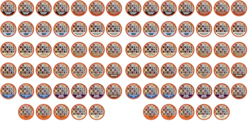 Double Donut Coffee Variety Pack, Including Flavored Coffee Pods, Medium