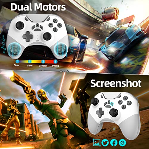 Aghi Bluetooth Controller For Switch/Pc/Iphone/Android/Apple Arcade Mfi Games/Tv/Steam thumb #6