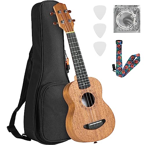 Ukulele Kinder Erwachsene Anfänger, 21 Zoll Sopran Ukulele Handcraft,...