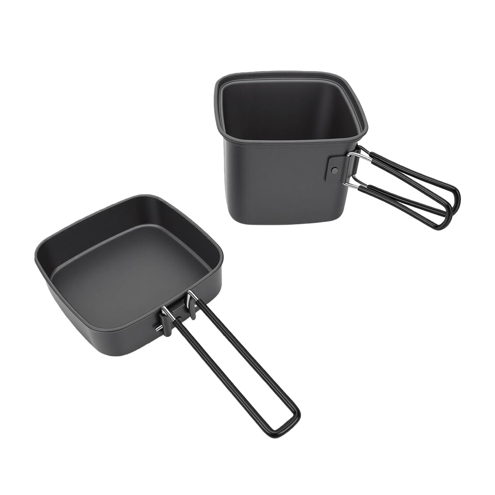 Irfora Set da Cucina da Campeggio Portatile Pentole Pieghevoli Esterno