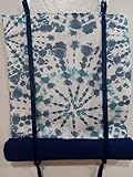Classroom Door Curtain Security Intruder Alert Blue and White Tye Dye Safety Drill