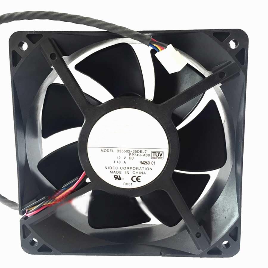 Inverter Cooling Fan 120x120x38mm PP749-A00 DC 12V para cajas de ordenadores y servidores