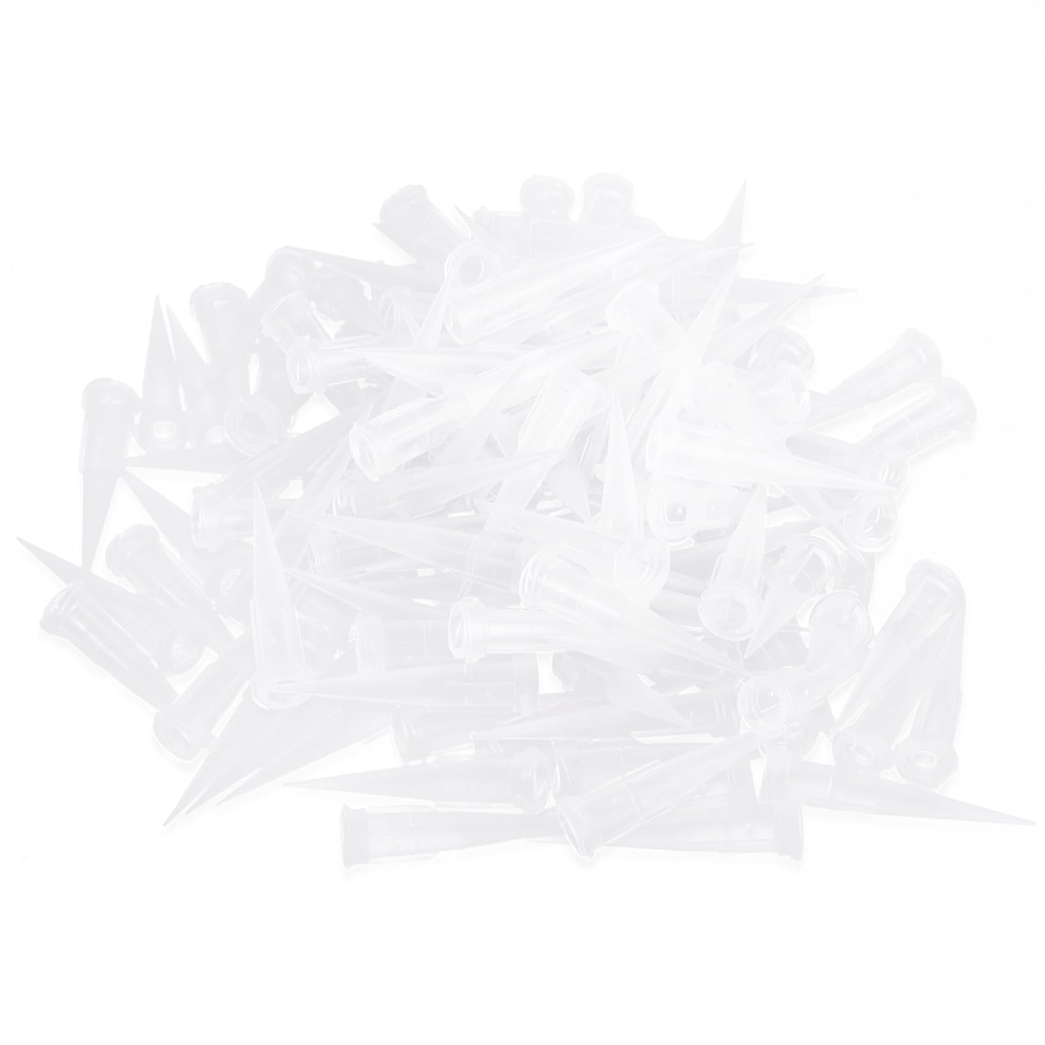 Utoolmart Aiguille de remplissage de distribution conique à pointe émoussée industrielle 27ga transparente 120 pcs