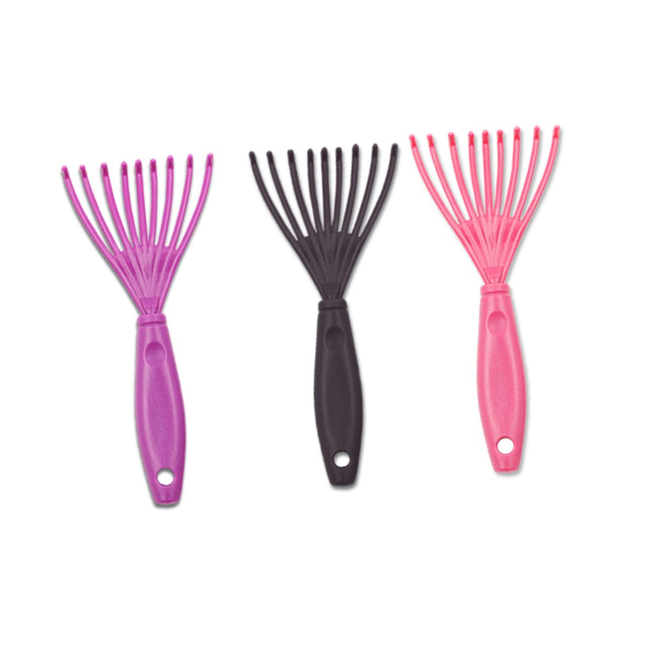 GALPADA Hair Brush Comb Cleaner 8pcs Plastic Brush Cleaner for Women Kit for Random