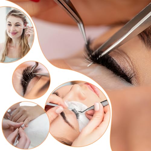 UNICRAFTALE 4 peças de ferramentas separadoras de cílios kit de ferramentas de elevação de cílios de