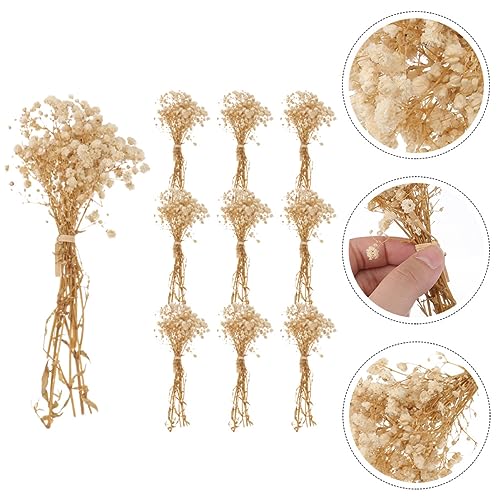 Gypsophila Bouquet Set Flores Secas Mini Blancas 10 Un. miniatura 2