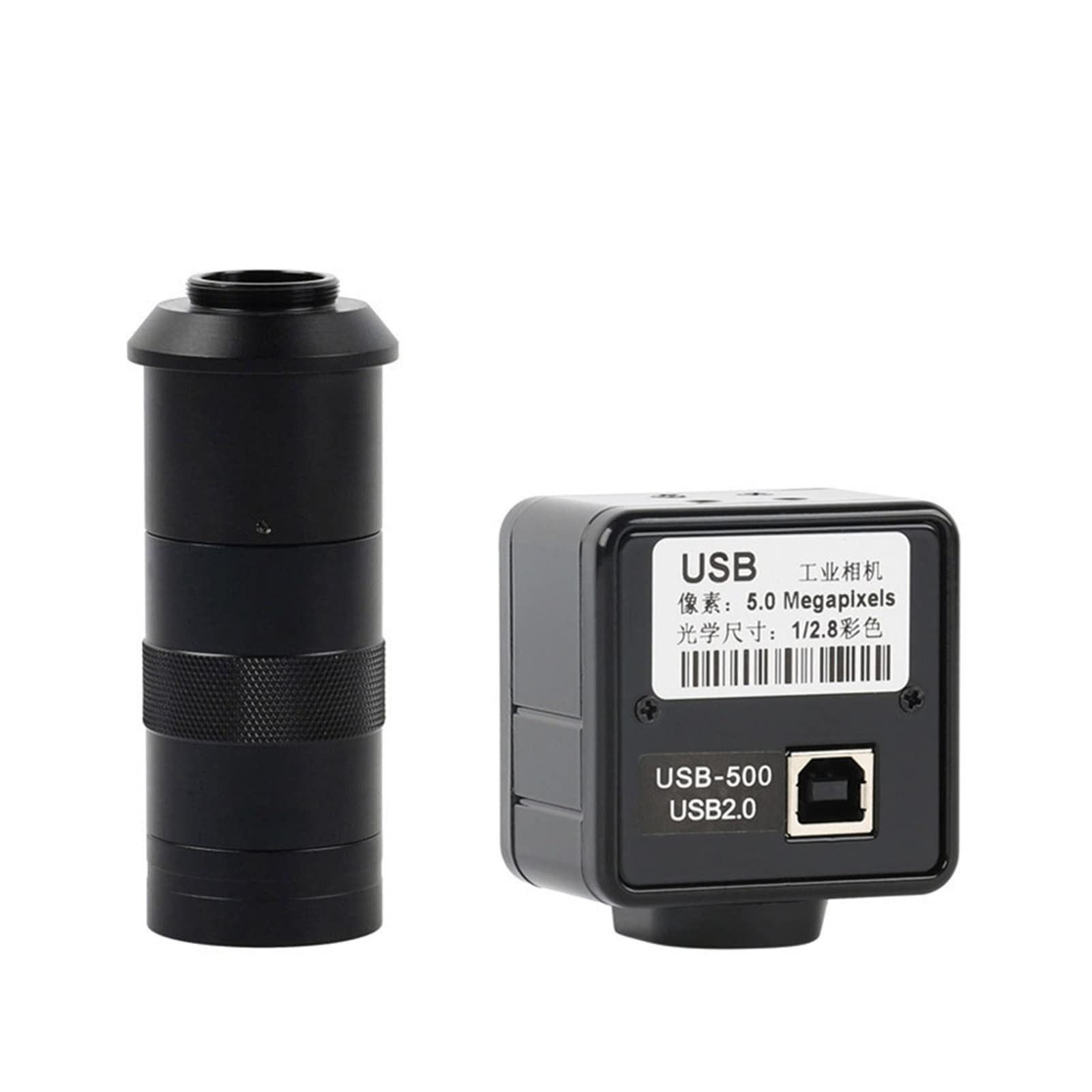 Cámara Digital para microscopios 5MP USB2.0 Cámara Industrial 100x Microscopio electrónico Microscopio Móvil Placa Base Reparación e inspección