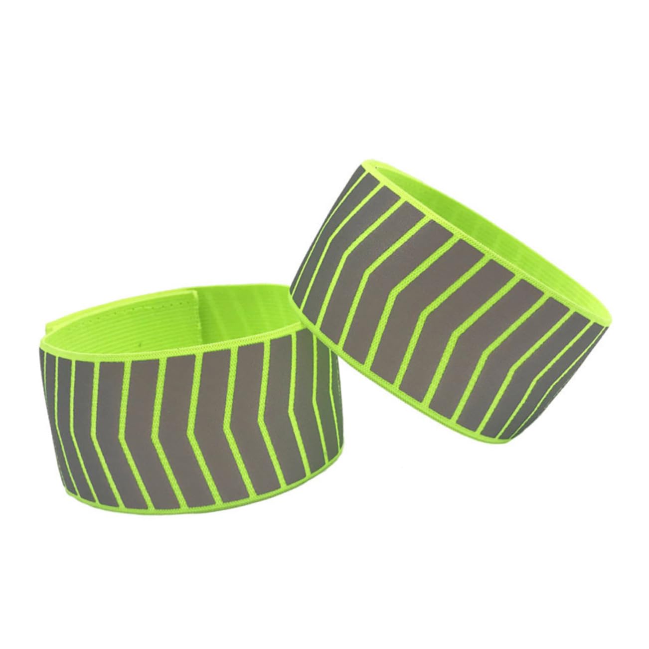 POPETPOP Brassard Réfléchissant Bandes Réfléchissantes Brassard Reflechissant Accessoire De Sport Nuit Ceinture De Course Bracelets Réfléchissants Bracelets De Sécurité Green