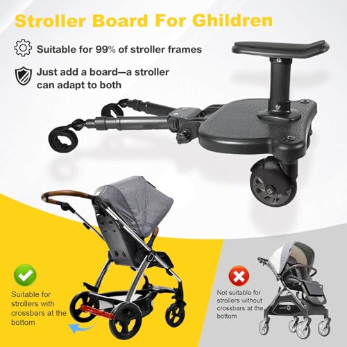 Image of Universal Stroller Board with Detachable Seat