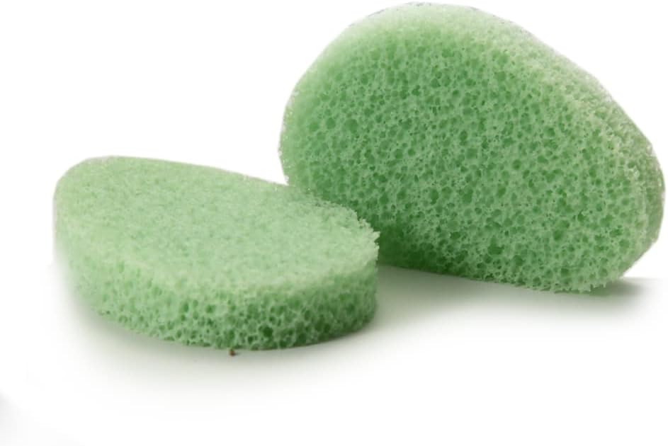 Martini Spa - Aromatic Imported Bamboo Makeup Removal Pads Complexion Sponge (2 Pieces) - Made in ITALY