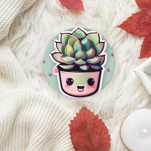 Hojas aromáticas Smiling Succulents para auto miniatura 6