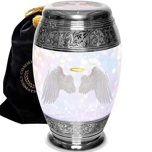 Image of Guardian Angel Cremation Urns for Human Ashes Adult Female Angel Urns