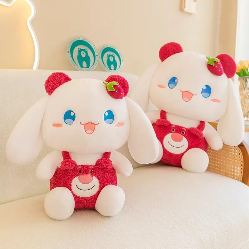 Image of Huggable Soft Toy Teddy Bear Adorable Plush Toys for Kids & Babies Cuddly Animal Stuffed Toy Safe & Huggable Gifts for Toddlers, Boys & Girls (lot so Rabbit)