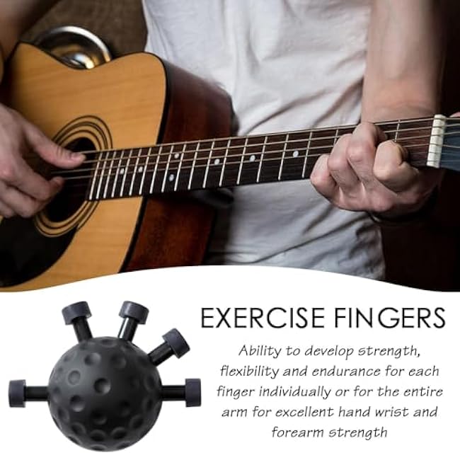 Forearm Workout Tool - Hand Strengthener Device, Elastic Finger Training Equipment with Tension Control | Compact Grip Exerciser for Office, Tennis Player, Bassist, Rehabilitation or Gym Routine