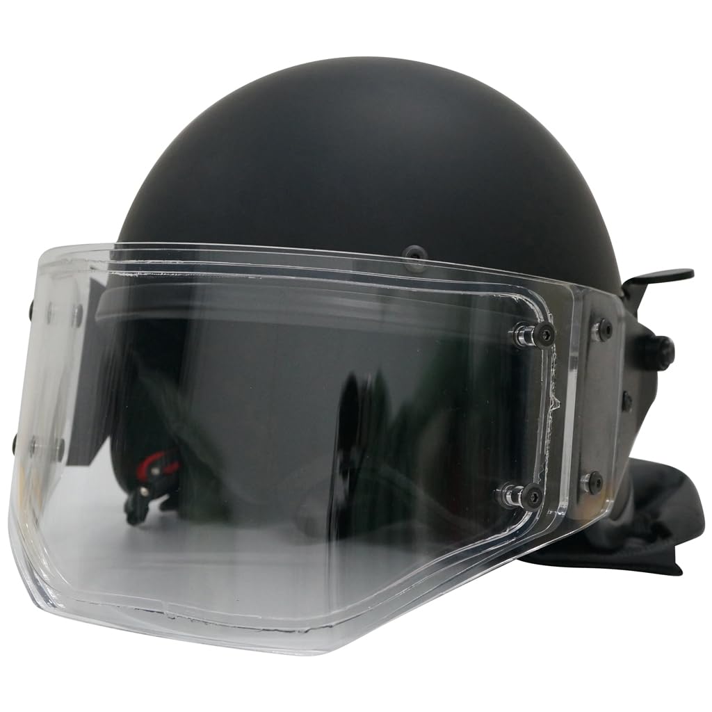 Amazon | ロシア軍ZSh-1-2Mヘルメット複製品 黒/バラック FSB MVD 