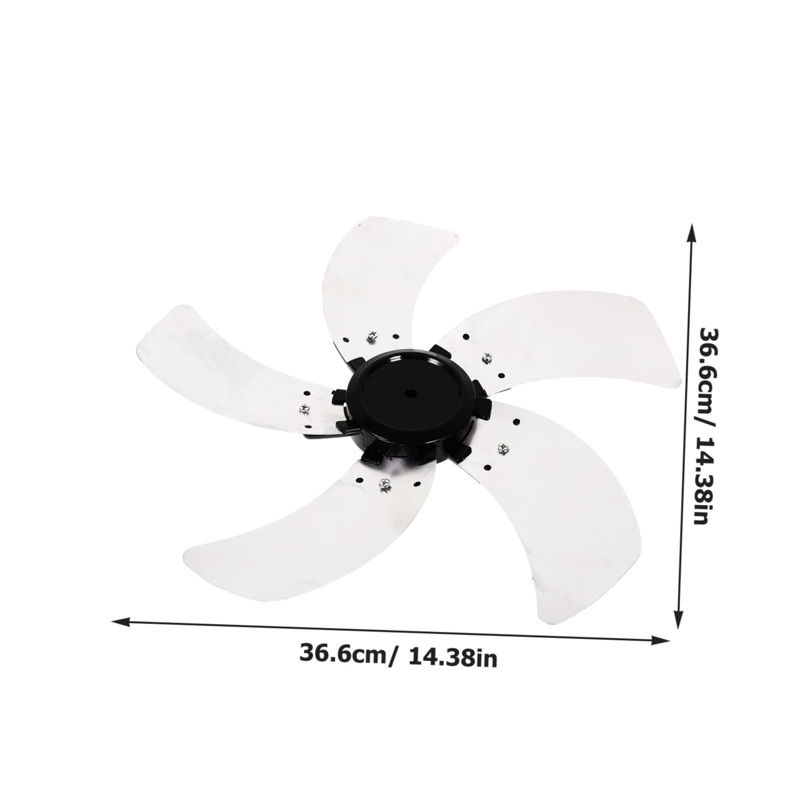2x Ventilatorflügel Ersatz - Kunststoff Flügel Für Stand- Und Tischventilatoren