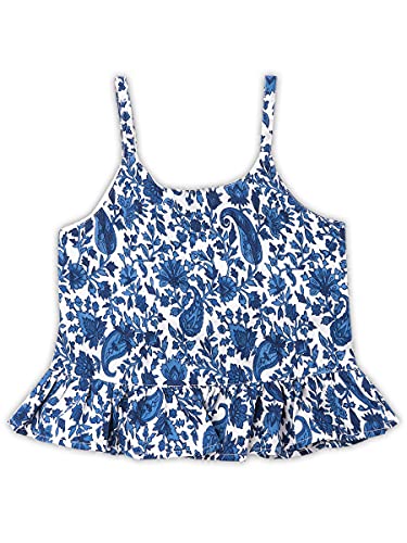Image of Kids Top and Shorts Sets For Girls (K-4542-BLUE-22)