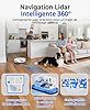 R11 Aspirateur Robot Laveur avec Station, 10000Pa, Station de Vidage Automatique 90 Jours, Navigation LiDAR, WiFi APP 5G/2.4G, Robot Aspirateur Laveur Autonome pour Tapis/Sols/Poils d’Animaux #2