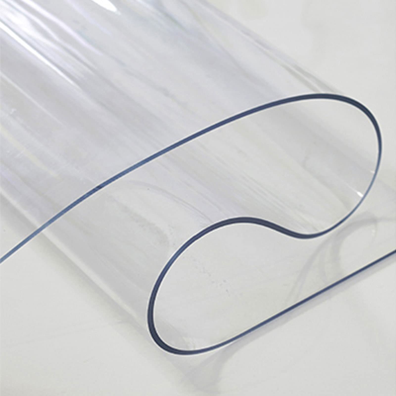 Copritavolo Copri mobili in Legno Copri tovaglia in plastica Trasparente Tappetino Protettivo per scrivania in Legno Copritavoli in Vinile PVC, Copritavoli da Giardino Copritavoli Impermeabili