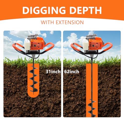 Prowoo 72Cc Auger Post Hole Digger thumb #5