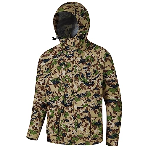 Image of BASSDASH Walker-LW Breathable Waterproof Fishing Hunting Wading Jackets with Silent Outer Fabric for Men Women