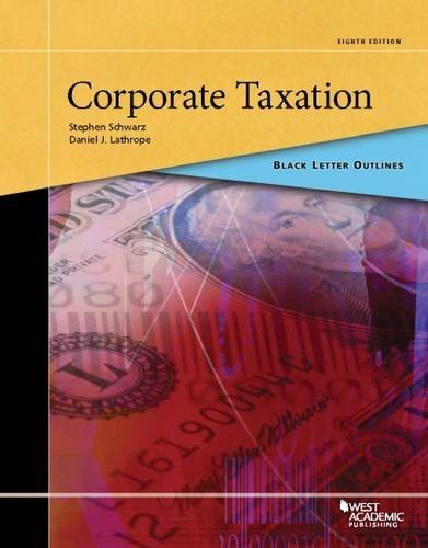 Buy Black Letter Outline on Corporate Taxation — BookShops.in