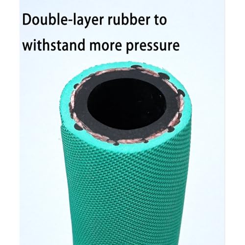 Image of Fuel Line 3 /8 inch inch,High Pressure Fuel Line Hose,10FT 6AN 10mm,Engines Fuel Systems,Marine Fuel Hose, Agricultural Machinery Fuel Line,Green,2.8Mpa 400PSI EN854-1TE