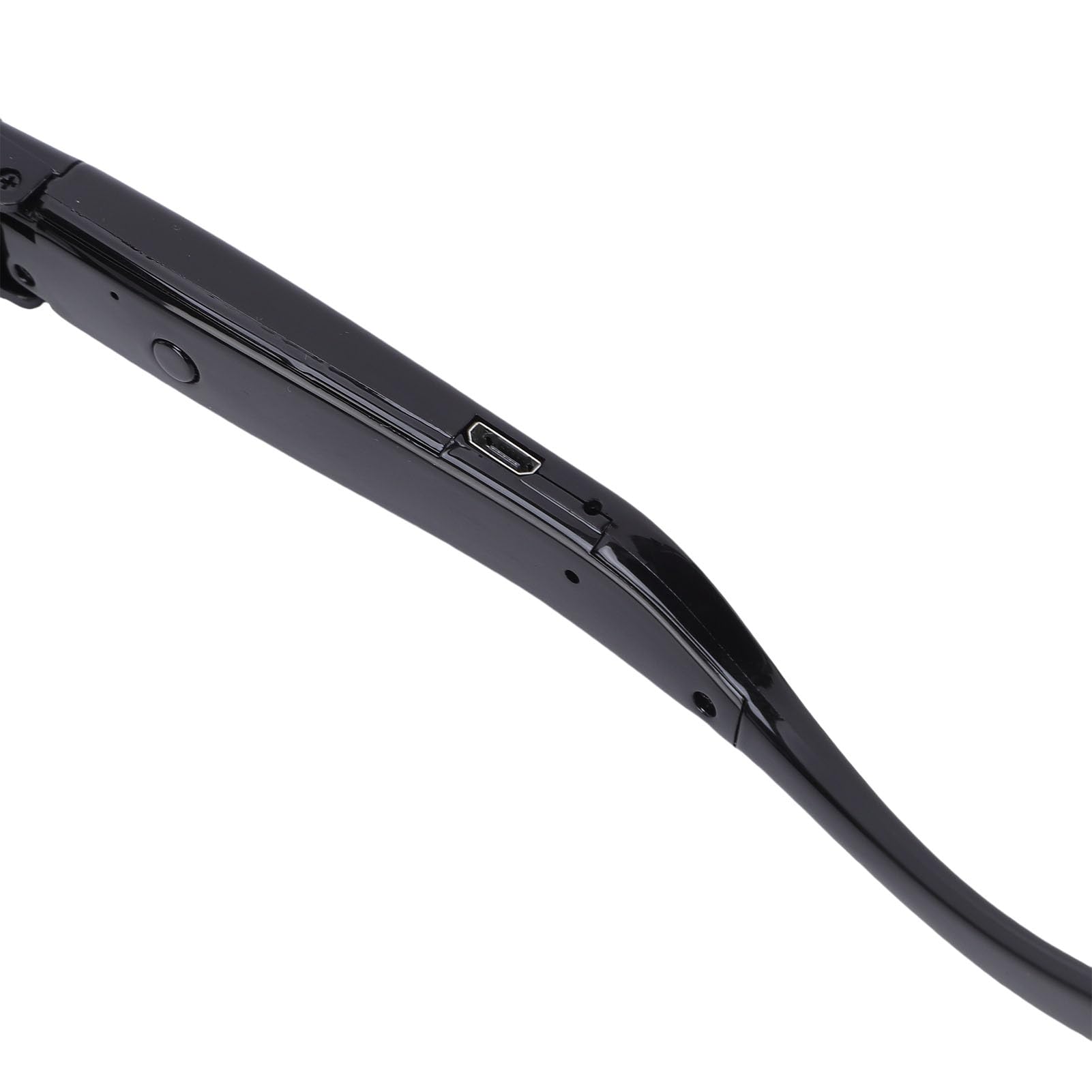 Asixxsix Occhiali per Fotocamera, 1080P HD Smart Anti Shake Occhiali Grandangolari per Registrazione Video con Supporto per Scheda di Memoria Integrato per Ciclismo Sport All'aria