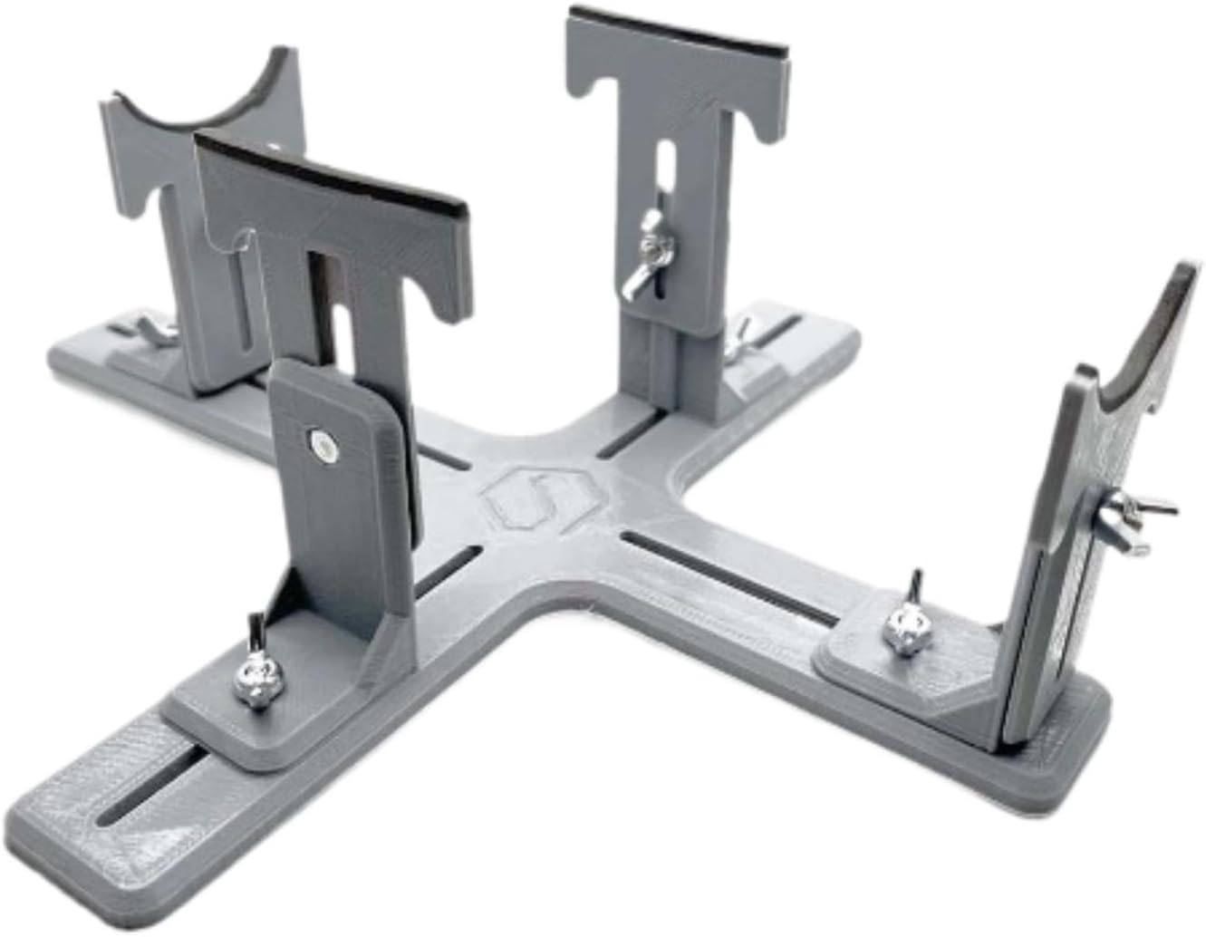 Model Display Making Painting Tool,Sturdy,for Model Hobby Building Accessories,Model Plane Accessories Auxiliary, Gray Stand